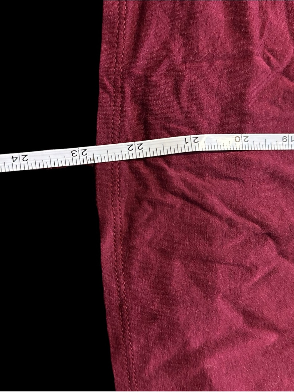 Coveted Clothing Mustard Yellow Bow Strapless Dress with Burgundy Skirt - Picture 3 of 11